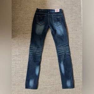 Distressed Denim Jeans by Machine Size 5